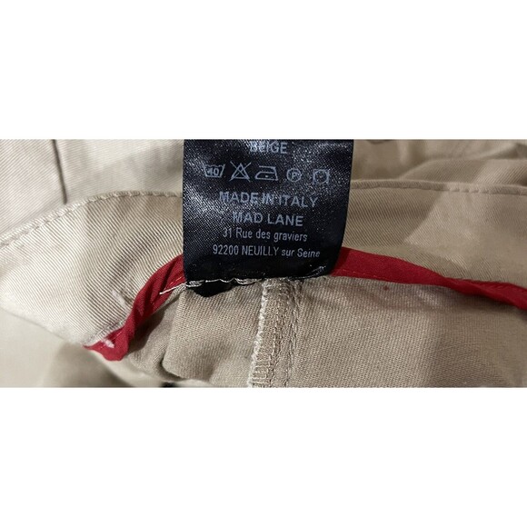 Marithe Francois Girbaud Tan Jeans Vintage Designer Womens 44 (28-30) Wide Leg - Picture 5 of 9